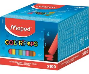 Maped Gessi Colorati Pz 100 In Box