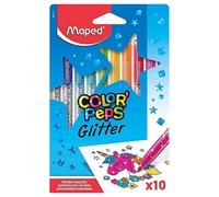 Maped Helix Colore Passeggino Glitter Pennarelli Multicolore Lavabile - 8 IN Un