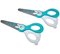 Maped Kidi Cut Security - Forbici per bricolage, 2 forbici, colore: Verde menta