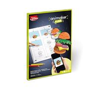 MAPED Creativ Animaker Flash Pop - Set completo di quaderno da colorare + matite e forniture per istruzioni e accesso app Animaker - dai 6 anni