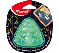 Maped M258600 - Sponge elbmö pannello spugna, tre forma quadrata, verde/giallo