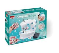 Maped - Macchina da cucire per bambini - Couture Design - Completamente sicura - A partire dagli 8 anni - Mini macchina da cucire portatile con tutti i materiali necessari per l'uso - 380 x 280 x 125