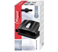 Maped - Maped Locher Essentials E4024, schwarz, 6 Pezzi