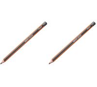 Maped Matita in grafite triangolare HB2, Black'Peps Jumbo (Confezione da 2)