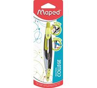 Maped Open - Compasso di sicurezza con protezione punta e mina per il Collegio,Vari colore