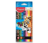 MAPED pastelli triangolari Color'Peps Animals, 12 pezzi