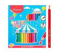 Matite colorate Maped Maxi Early Age scatola da 18