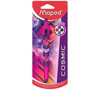 Maped Penna 4 Colori Twin Tip Cosmic Teens Rosa