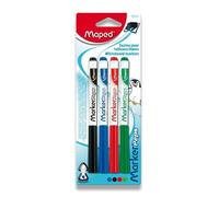 Maped pennarelli per lavagna bianca Marker'Peps, set da 4 pz