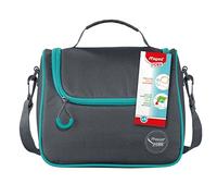 Maped Picnik Origins - Borsa per il pranzo con tracolla rimovibile, facile da pulire, colore: grigio
