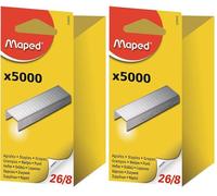 Maped Punti 26/8 In Sc 5000 Pz (Confezione da 2)
