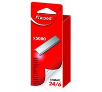 MAPED - Punti per pinzatrice 10 x 2000 N 24/6 x 5000