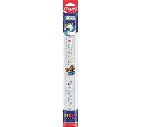Maped - Righello piatto 30 cm Twist'N Flex - righello scolastico infrangibile - righello flessibile e flessibile - gamma Pixel Party