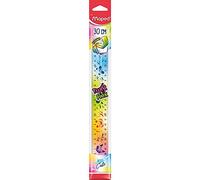 Maped Righello “Twist'n Flex” 30 cm - RIga che non si spezza - Righello indistruttibile perfetto per la scuola e la cartella