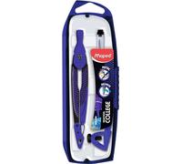 Maped - Set Compasso Open Deepsea Paradise - Compasso con Mina + 1 Custodia per Mine + 1 Anello - Ottima Presa in Mano - Ideale per la Scuola Media