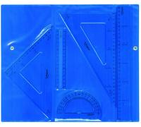 Maped- Set Spilla, 4 Pezzi: 2 Regole, Una Squadra e Una smussatura, Colore Vario, 897112