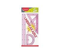 Maped Set Disegno 4 Pezzi Con Riga di 30 cm, Infrangibile