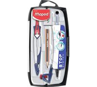 Maped Stop System - Compasso con accessori, 7 pz