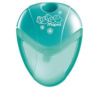 Maped Temperamatite 1 Foro I-Gloo, Temperamatite Portatile, Plastica, Turchese