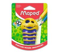 Maped Temperamatite Croc Croc Doppio foro – 1 pezzo, stile casuale, da 4 anni