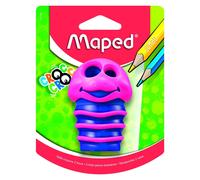 Maped Temperamatite Croc Croc Doppio foro – 1 pezzo, stile casuale, da 4 anni