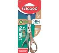 Maped - The Sustainable Smiling Planet Vivo Scissors 12 cm for Left-Handed Users