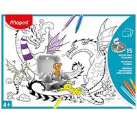 MAPED Tovaglietta Di Carta Da Colorare X 15 Fogli