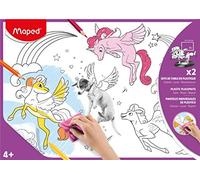 MAPED Tovagliette in Plastica Assortiti (29X42) 2 Fg