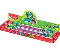 Maped Twist'n Flex 027900 - Righello da 30 cm per bambini, confezione da 20, colori assortiti