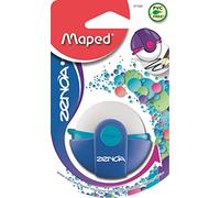 Maped Zenoa Gomma 100% Protetta con Custodia Rotatig, Blu
