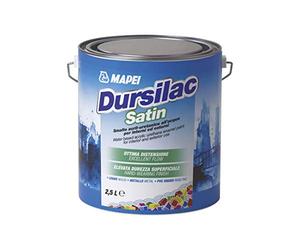 MAPEI DURSILAC SATIN BIANCO BASE P DA 2,5KG - Smalto acril-uretanico all’acqua per interni ed esterni, aspetto satinato.