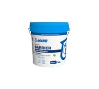 MAPEI Dursilite Barrier Idropittura Lavabile e Antimuffa per Interni, Finitura Opaca, Bianca, 14 Litri, Alta Copertura
