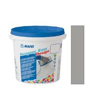 MAPEI Kerapoxy Easy Design 112 MEDIO GRIGIO 3 kg - Stucco epossidico a due componenti decorativo, resistente agli acidi,