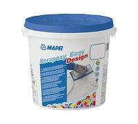 MAPEI Kerapoxy Easy Design 114 ANTRACITE - Stucco epossidico a due componenti decorativo, resistente agli acidi, 3 kg