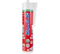 MAPEI Mapesil AC Colore Biscotto Silicone Sigillante in Silicone per Interni ed Esterni, Resistente a Funghi e Muffe, Ideale per Piscine, Bagni e Box Doccia