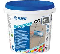 Malta epossidica bicomponente per fughe 3kg Kerapoxy CQ Mapei - Colore: GRIGIO CEMENTO/113