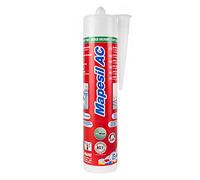 Mapesil AC Sigillante Silicone Acetico Resistente alla Muffa Colore Grigio Castello 125