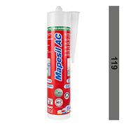 Mapesil AC - Silicone sigillante resistente alla muffa, grigio Londra 119 (grigio Londra)
