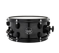 Mapex MPX - Rullante laterale in acero/pioppo, 15,2 x 30,5 cm, nero con hardware nero