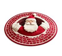 MAPHRWZ 3D Optical Illusion Halloween Rug, Non-Slip Spooky Swirl Floor Mat | Quilted Printed Vortex Depth Pattern Area Rug, for living room, bedroom, entryway, or Halloween party.(H-39.37in)