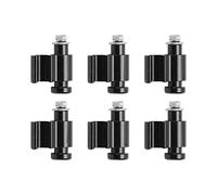 MAPHRWZ Bicycle Cable Guide, for Mountain Bike, CNC Machined Aluminum Alloy, Anodized Coating, Stainless Steel Bolts, for Brake Housing Management, Durable Guide