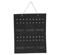 MAPHRWZ Borsa da parete per occhiali da sole, porta occhiali, borsa portaoggetti, custodia per appendere gioielli (Grigio)