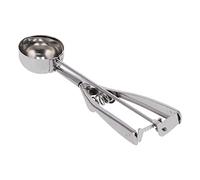 MAPHRWZ Cucchiaio da gelato, Acciaio inossidabile, Manico lungo, Cucchiaino da tè da dessert, Per picnic, Stoviglie, Accessori da, Durevole, Facile da pulire, Bordo liscio,