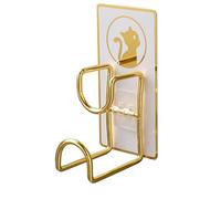 MAPHRWZ Gancio per lavabo da bagno, autoadesivo, rimovibile, senza traccia, per lavabo