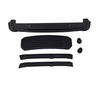 MAPHRWZ Parole chiave ad alta ricerca per auto RC, per camion RC ZD Racing 1/7 MX 07, set di piastre protettive per guscio in plastica, parti durevoli del portapacchi, protezione (Nero)