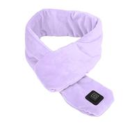 MAPHRWZ Sciarpa termica invernale intelligente Sciarpa calda regolabile con temperatura avvolgente per il collo elettrico di sicurezza (Viola chiaro)