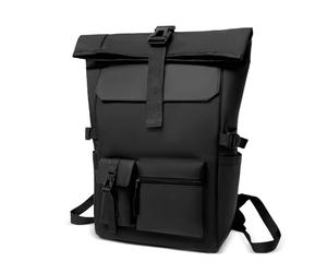Mapille Sac a Dos Etanche homme, 22L Grand Sac à Dos étanche avec Compartiment pour Ordinateur Portable 17 Pouces, sac à dos homme, Sac à Dos Voyage pour Voyages, Travail, College (Schwarz)