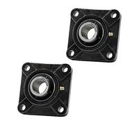 MAPLE ACE UCF204-12 - Cuscinetto flangiato 3/4", 4 viti di fissaggio (2 pezzi)