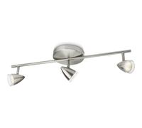 Maple - Barra spot LED nickel 3 luci
