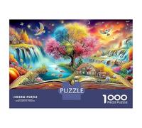 Maple Leaf World (66)_1 Puzzle da 1000 pezzi Creature marine psichedeliche per adulti Gioco educativo Decorazione per la casa Sfida Alta difficoltà Compleanno maschile e femminile 70x50 cm Regali